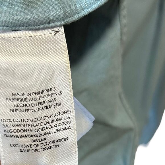 Revolve Polo Ralph Lauren Blue Collared Chambray Casual Button Down Shirt - Picture 3 of 6